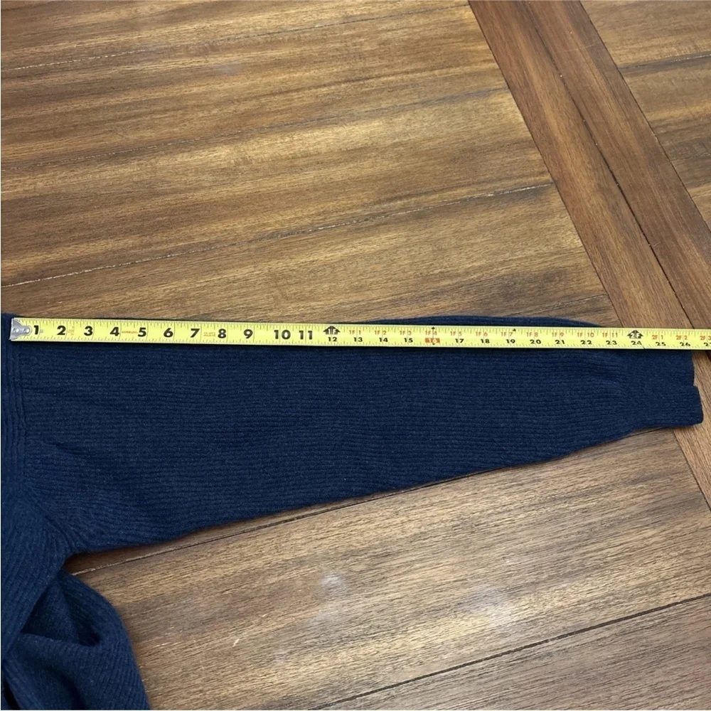 Vintage J Crew Lambswool Sweater Blue Size XL